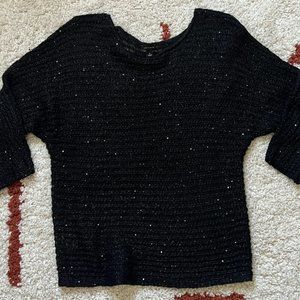 Black Ann Taylor Sweater -- size S